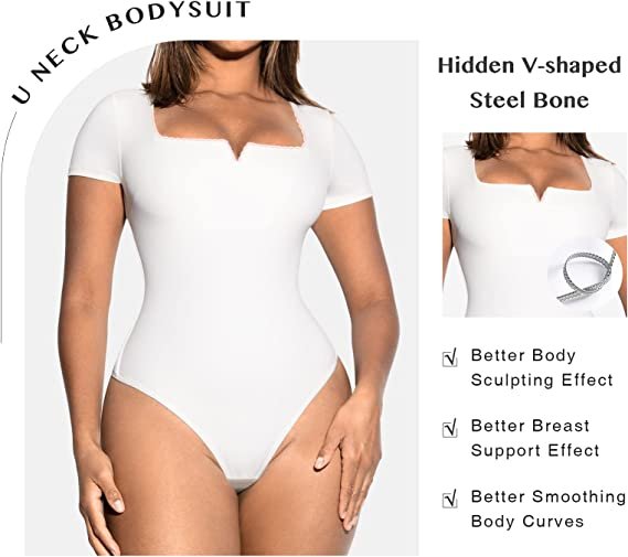 Women's square neck tight fitting clothes, sleeveless tight fitting one piece clothes